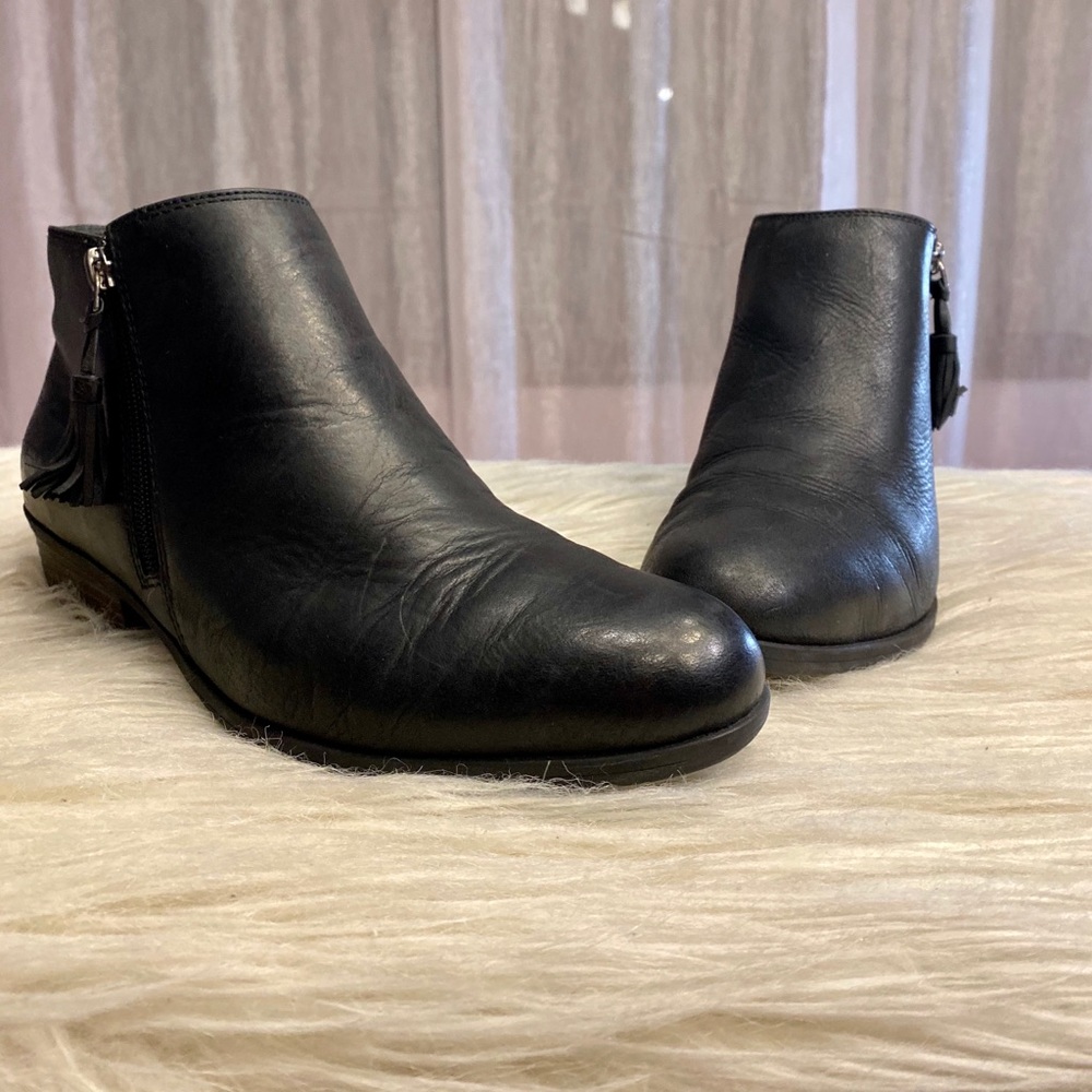 Clarks Addiy Terri Black Boot 9 1/2